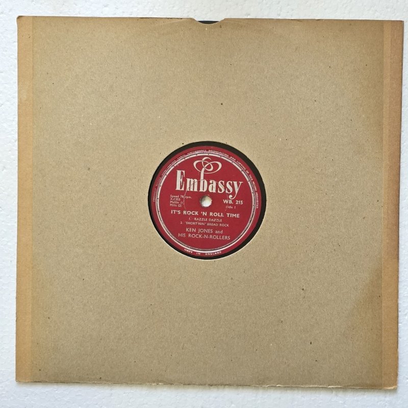 Ken Jones and His Rock-N-Rollers - Razzle Dazzle / Short'nin' Bread Rock