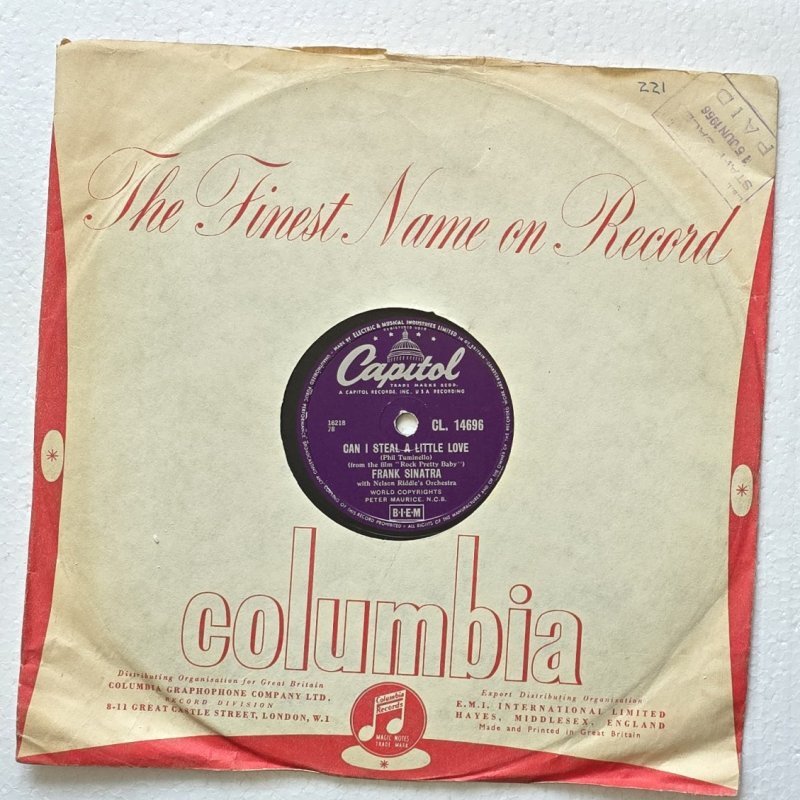 Frank Sinatra - Can I Steal A Little Love