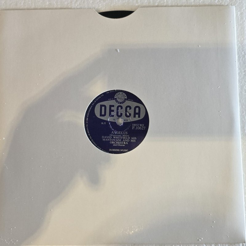 David Whitfield with Mantovani and His Orchestra - When You Lose The One You Love