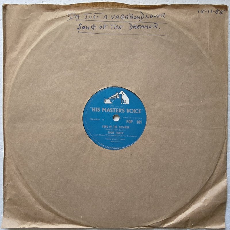 Eddie Fisher with Hugo Winterhalter & His Orchestra - I'm Just a Vagabond Lover