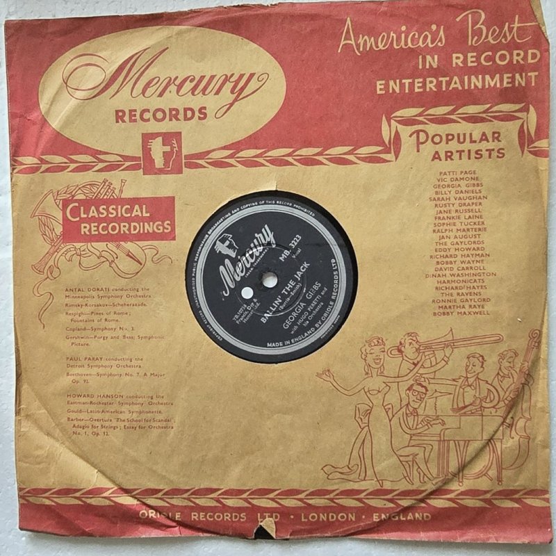 Georgia Gibbs - Dance With Me Henry