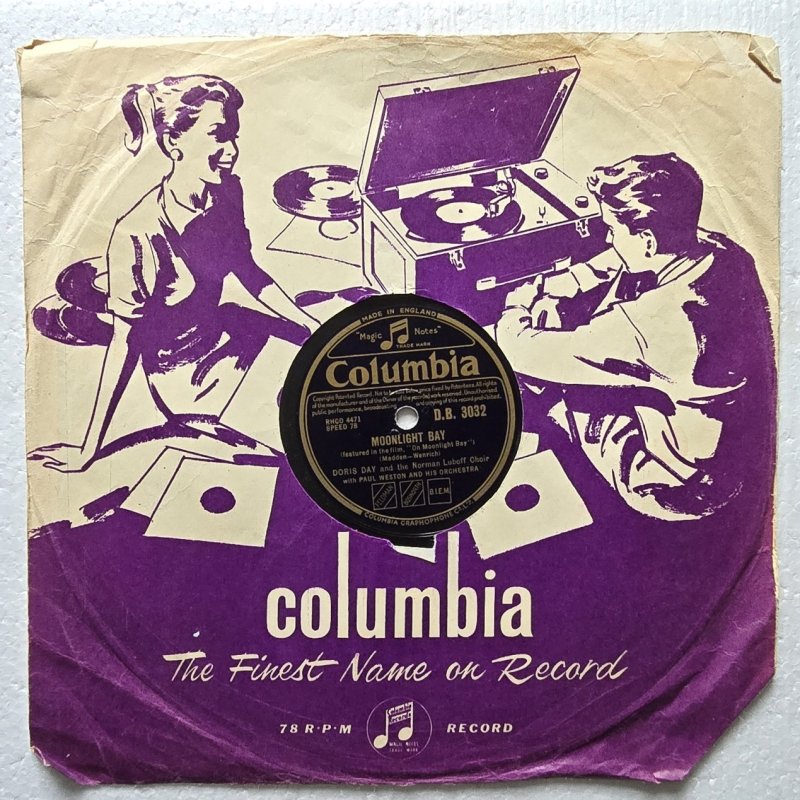 Doris Day and the Norman Luboff Choir with Paul Weston and His Orchestra / Doris Day and Jack Smith with Paul Weston and His Orchestra - Moonlight Bay