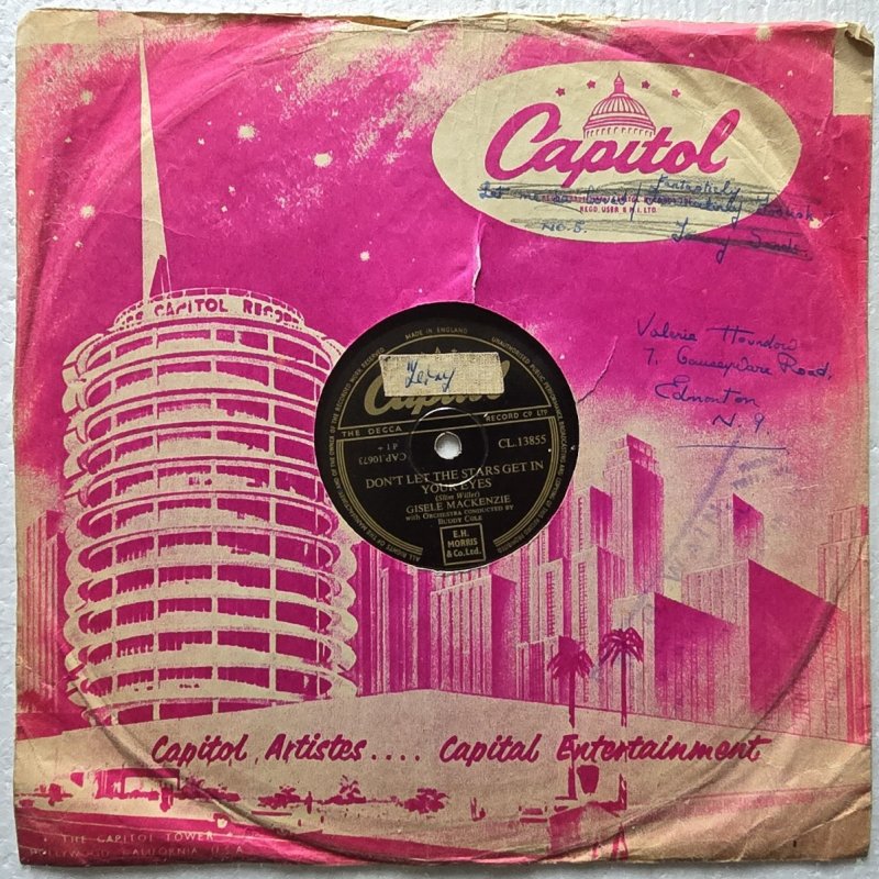 Gisele Mackenzie - Darlin' You Can't Love Two