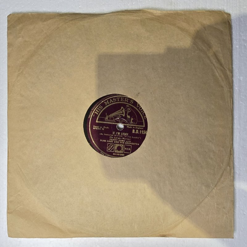 Perry Como and Russ Case and His Orchestra - If I'm Lucky