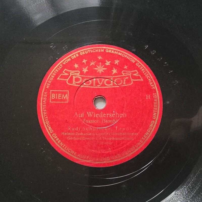 Rudi Schuricke - Auf Wiedersehen