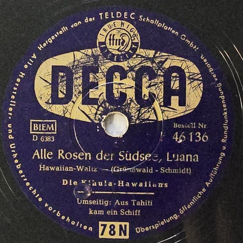 Die Kikula-Hawaiians - Alle Rosen der S�dsee, Luana