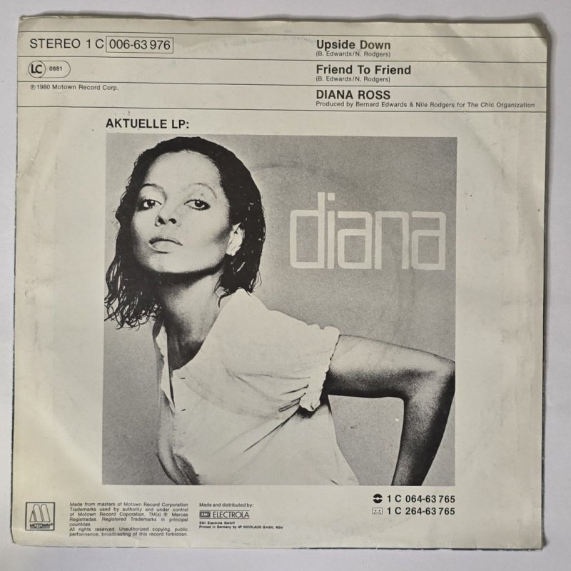 Diana Ross - Upside Down
