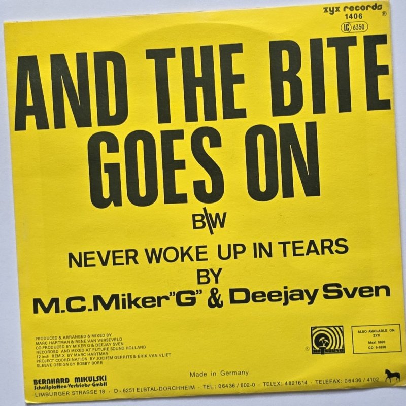 M.C. Miker "G" & Deejay Sven - And The Bite Goes On