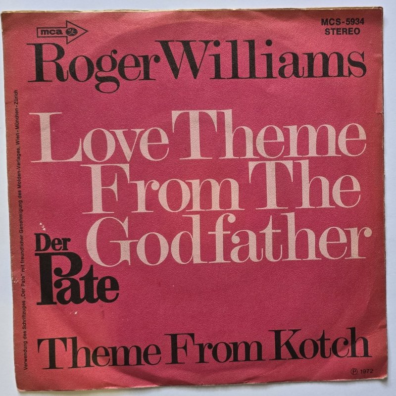 Roger Williams - Love Theme From The Godfather